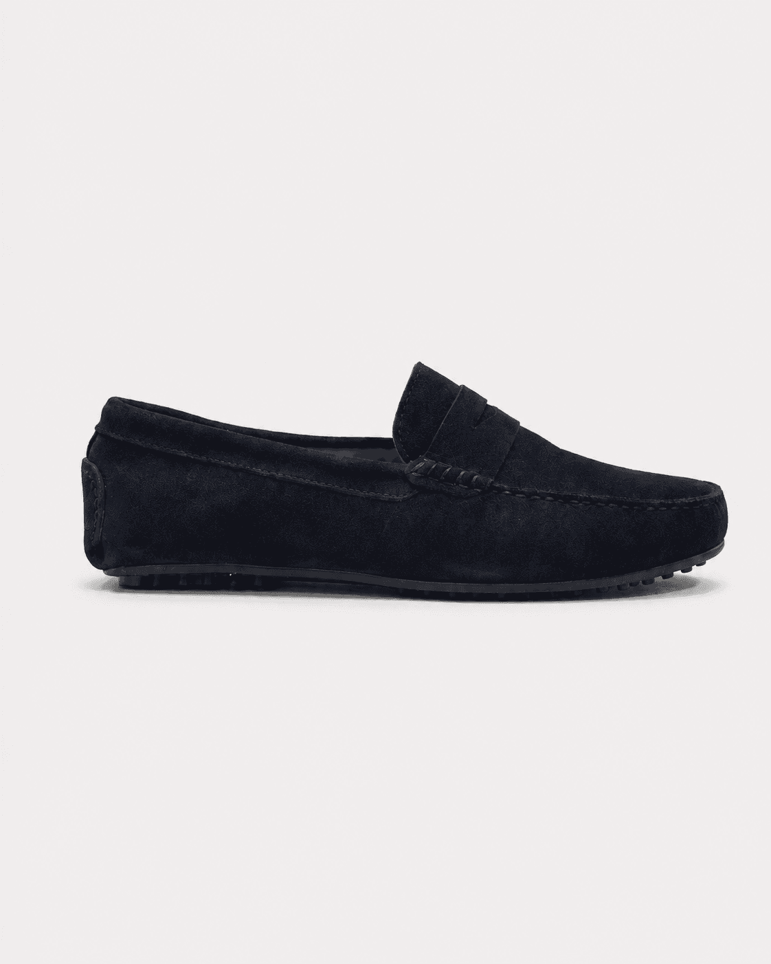 Mocasin de vestir azul marino