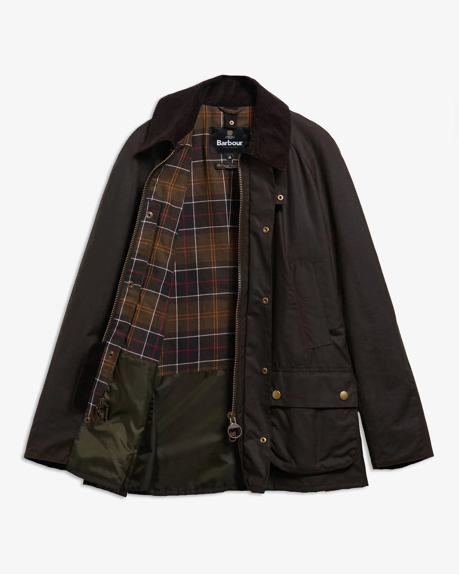 Chaquetón Ashby Tartan Barbour