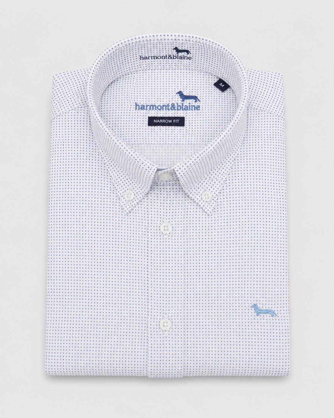 Camisa microestampado Harmont Blaine