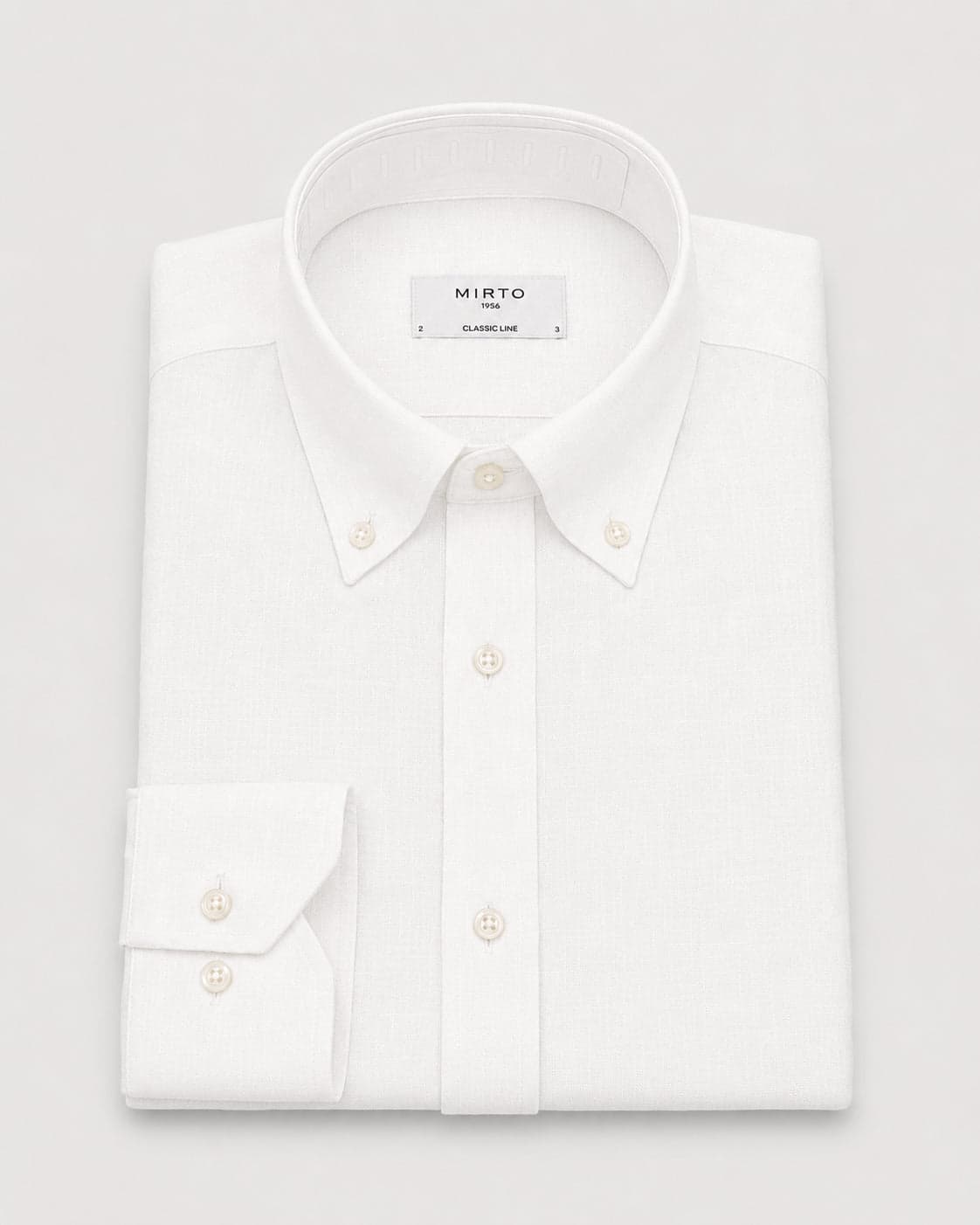Camisa lino blanca Mirto