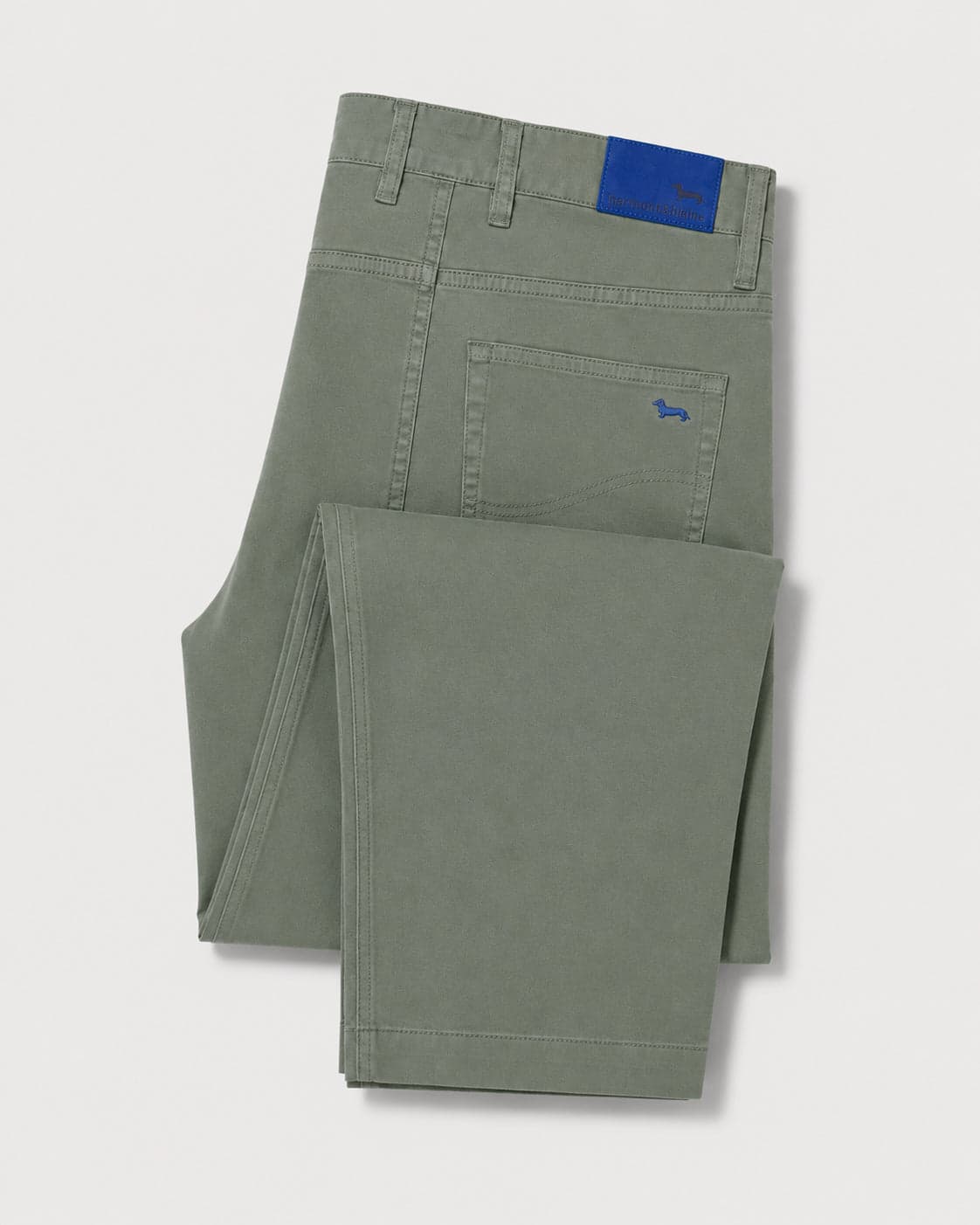 Pantalón 5 bolsillos verde Harmont & Blaine