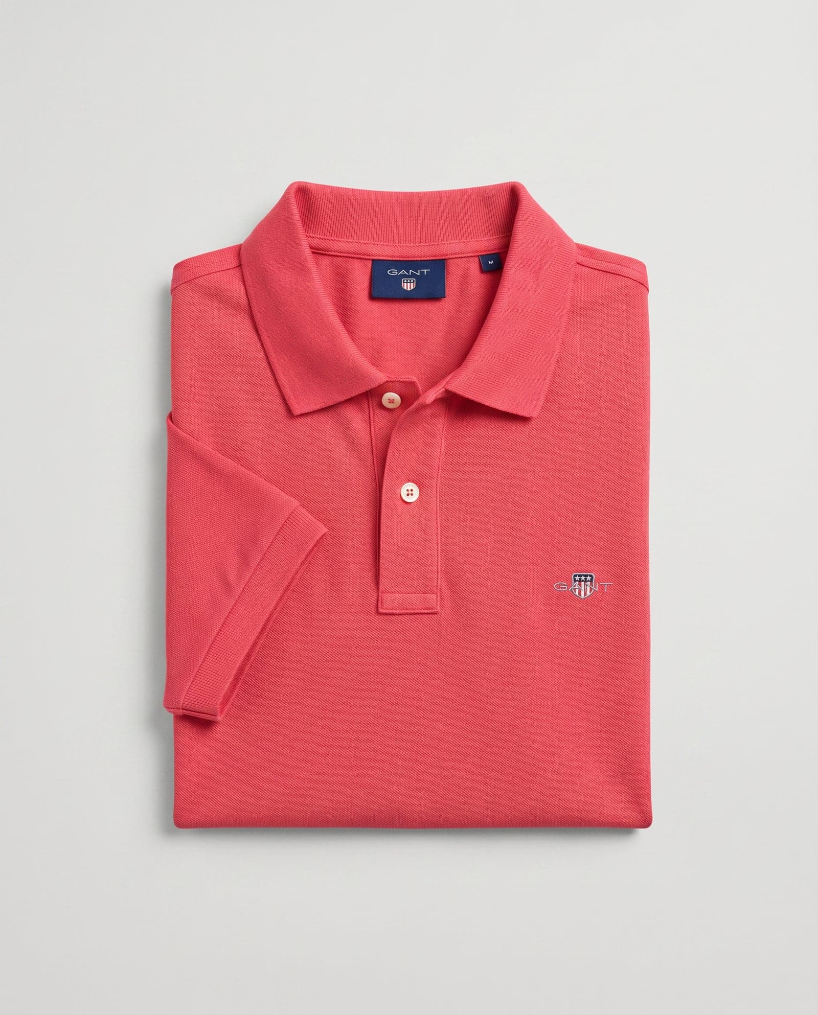 Polo Algodón Rojo Gant
