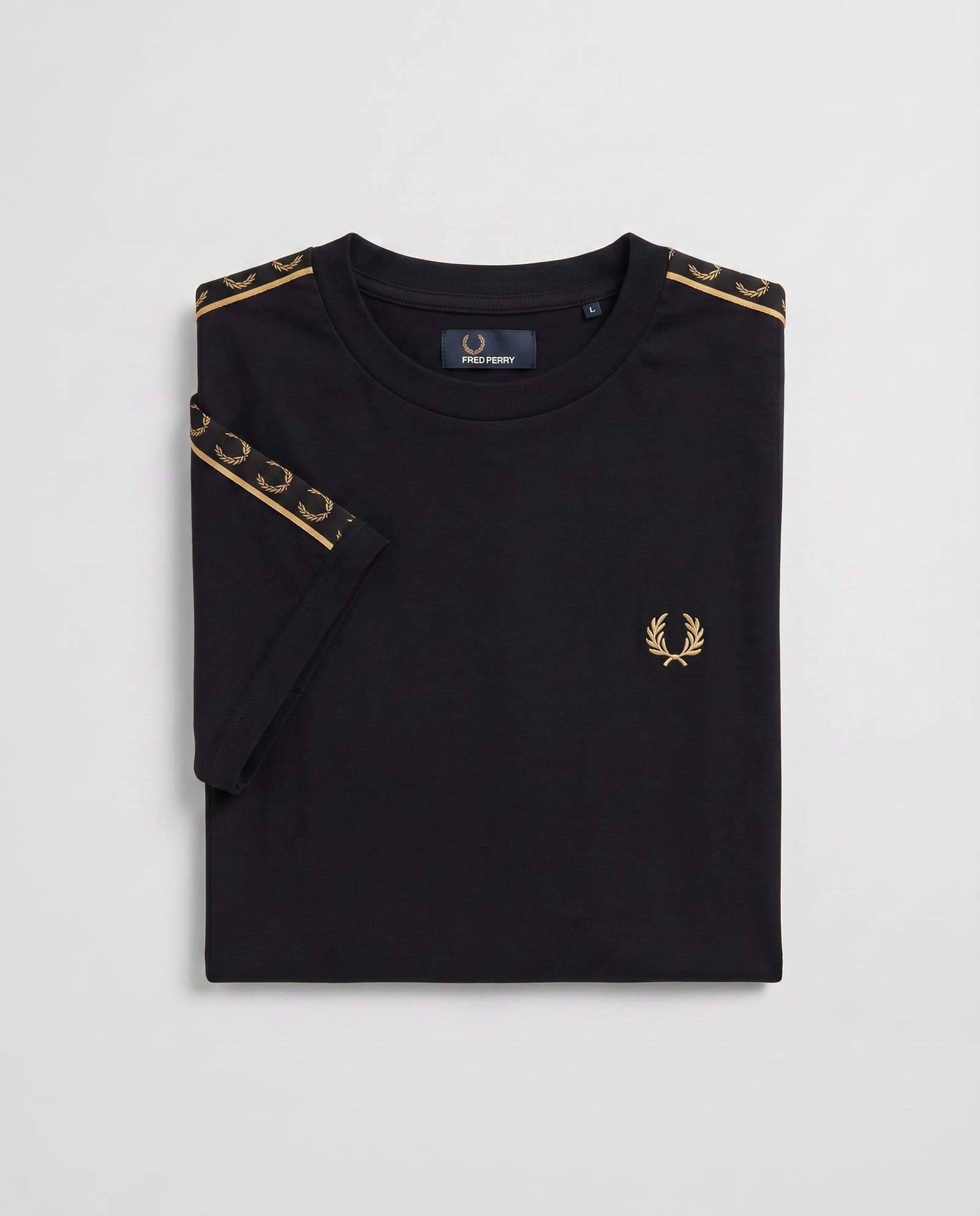 Camiseta Ringer con Cinta Deportiva Fred Perry