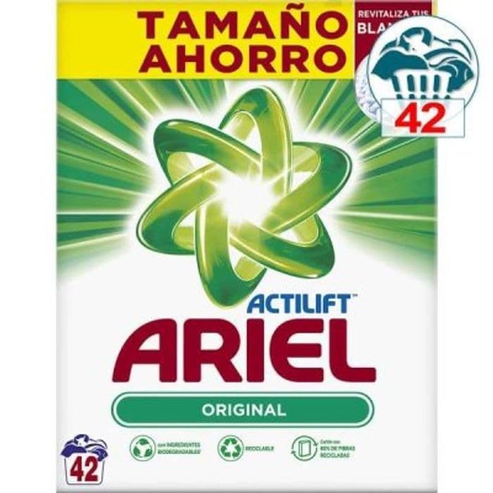 Ariel Actilift Original 42 lavados tamaño ahorro