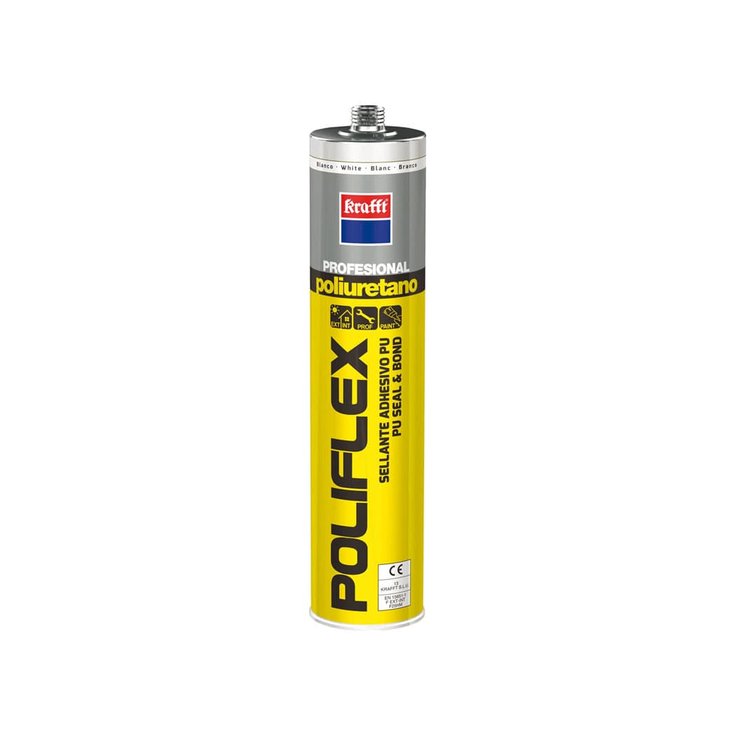 Sellante adhesivo poliuretano Krafft Poliflex 300 ml