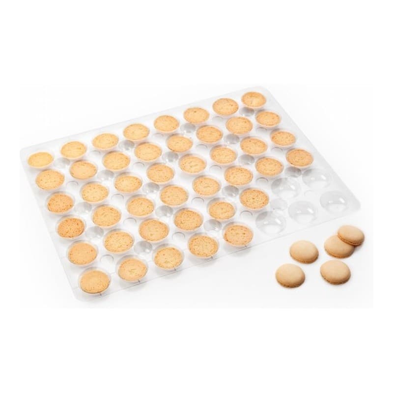 Macarons naturales de 35 mm, caja de 336 unidades