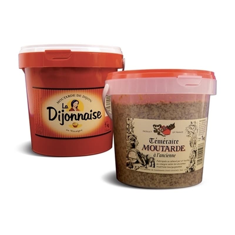 Mostaza Dijon Temeraire, cubo de 1 kg