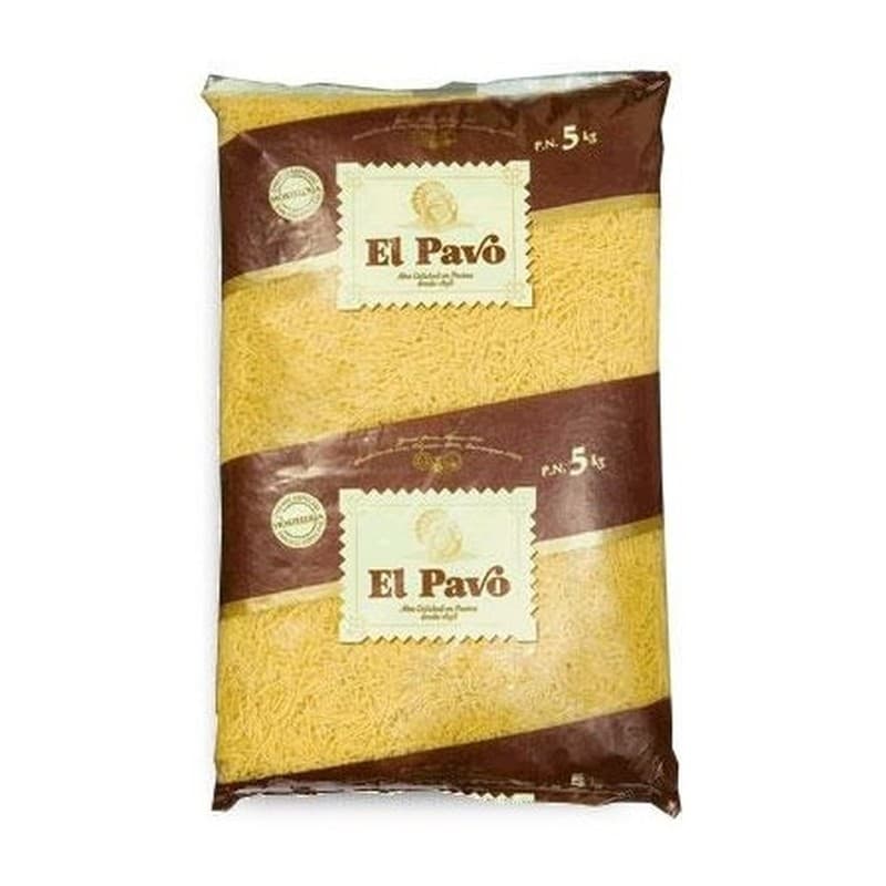 Fideo cabellín El Pavo 5 kg