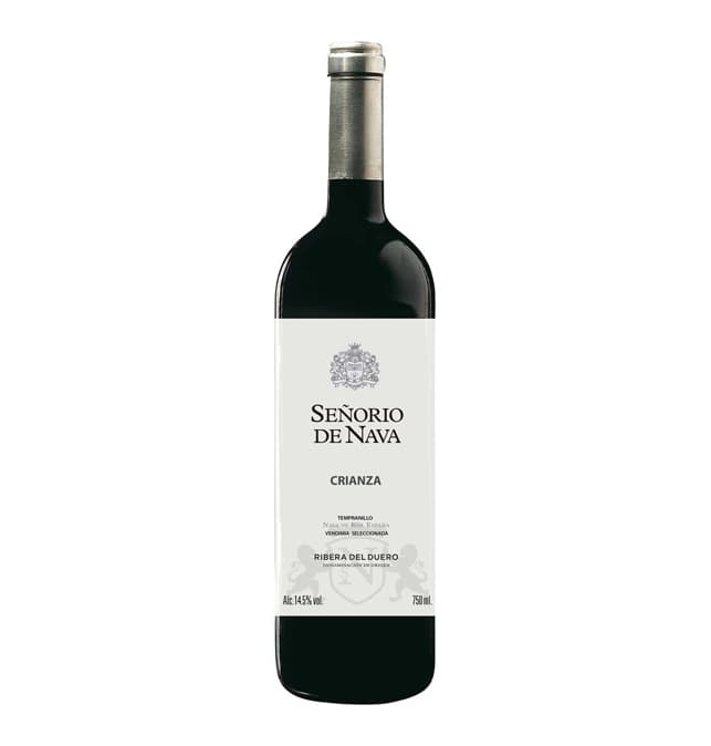 Vino tinto Señorío de Nava crianza D.O. Ribera del Duero 750 ml