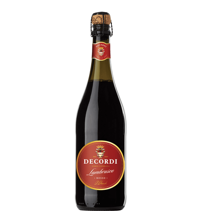 Vino Lambrusco tinto I.G.T. Decordi 750 ml