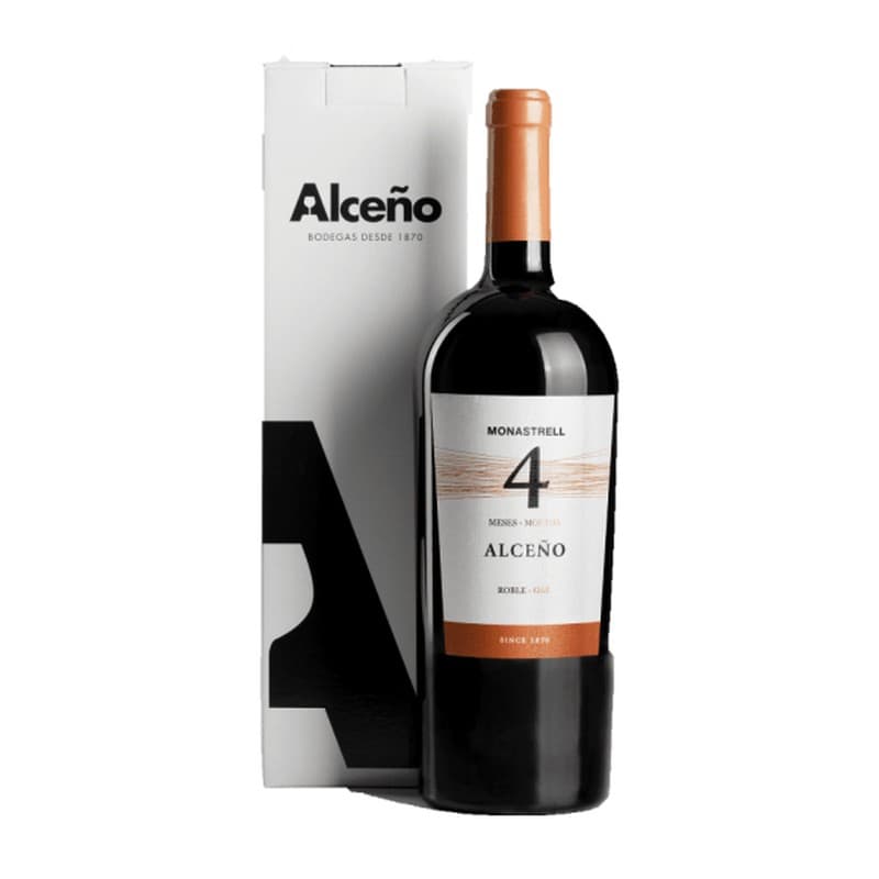 Vino tinto Alceño Monastrell roble 4 meses magnum 1,5 L