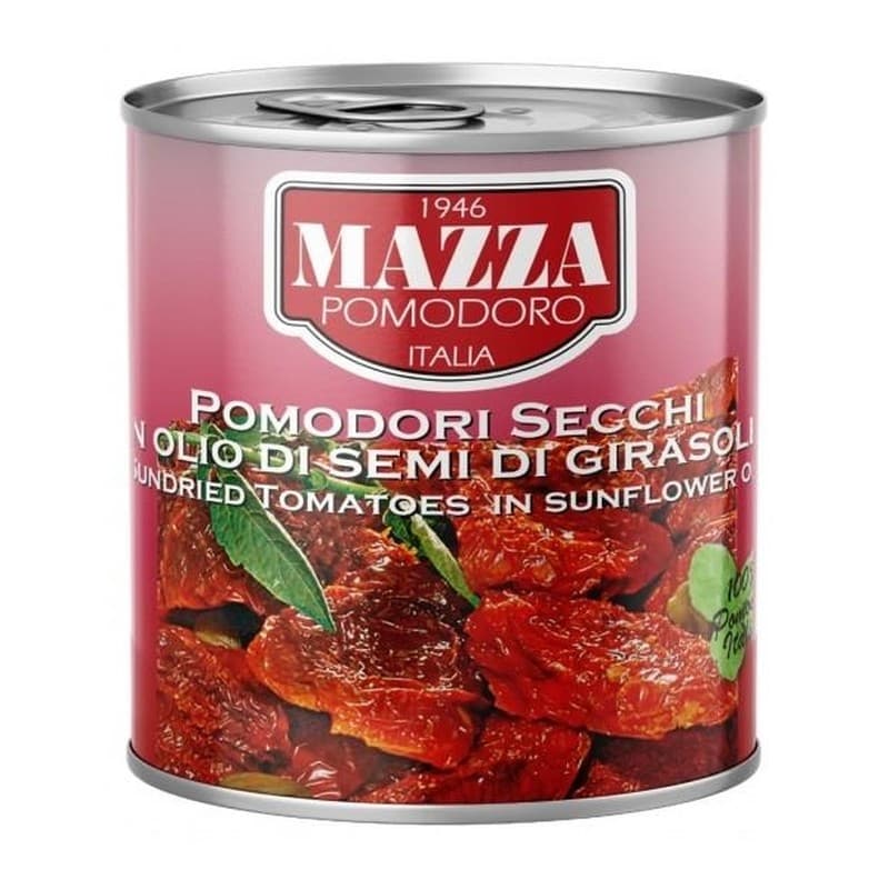 Tomate seco (pomodori secchi), lata de 1 kg