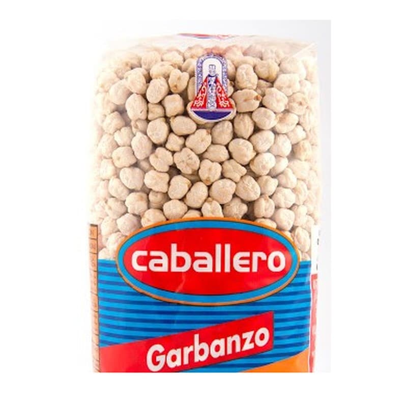Garbanzo blanco lechoso seco Caballero, 500 g