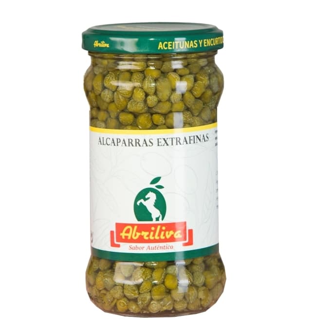 Alcaparras extrafinas Abril, frasco de 314 ml