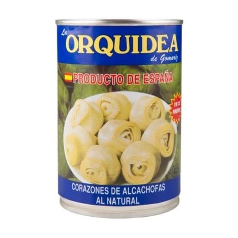 Alcachofa entera 10/12 de 500 g Orquídea