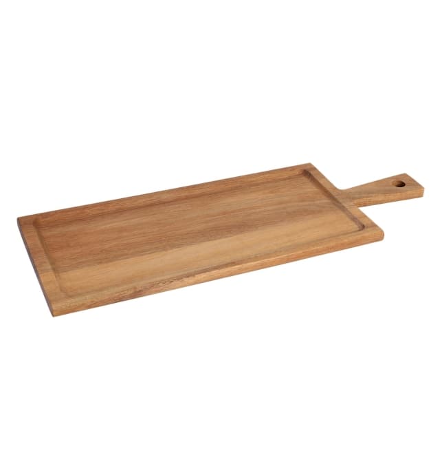 Tabla rectangular de acacia 42 x 15,5 x 1,5 cm