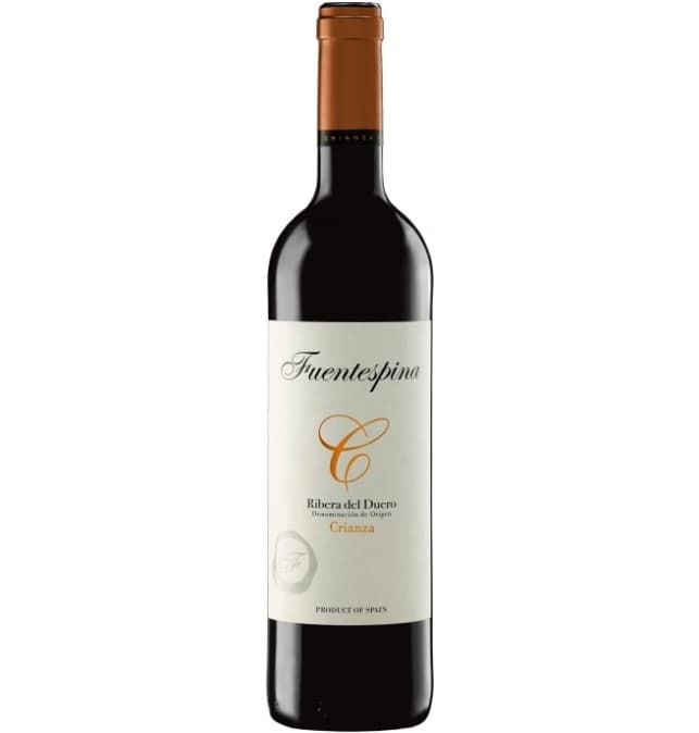Vino tinto Fuentespina crianza D.O. Ribera del Duero 750 ml