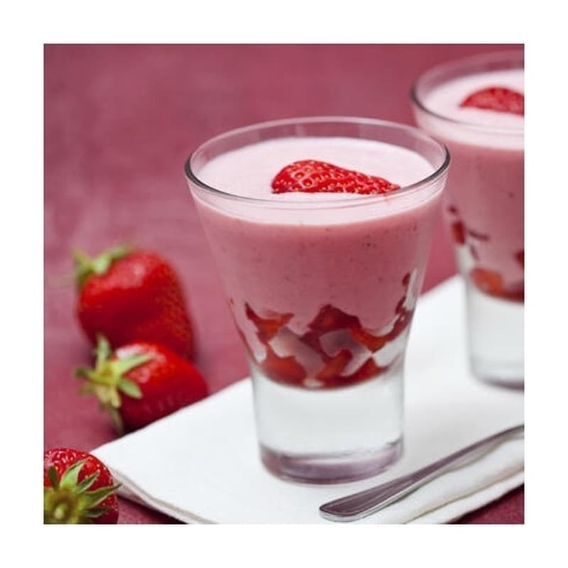 Mousse de fresa Brullet 1 L