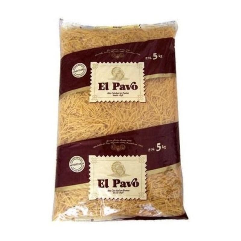 Fideo grueso El Pavo 5 kg