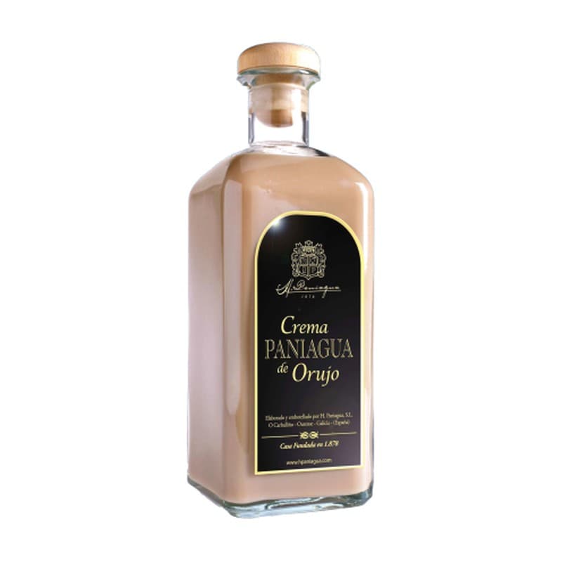 Crema de orujo Paniagua 15 % vol., frasca de 700 ml