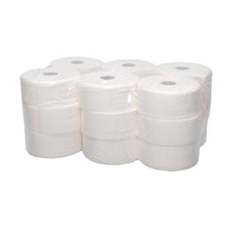 Bobina de papel higiénico industrial laminado 2 capas 350 g