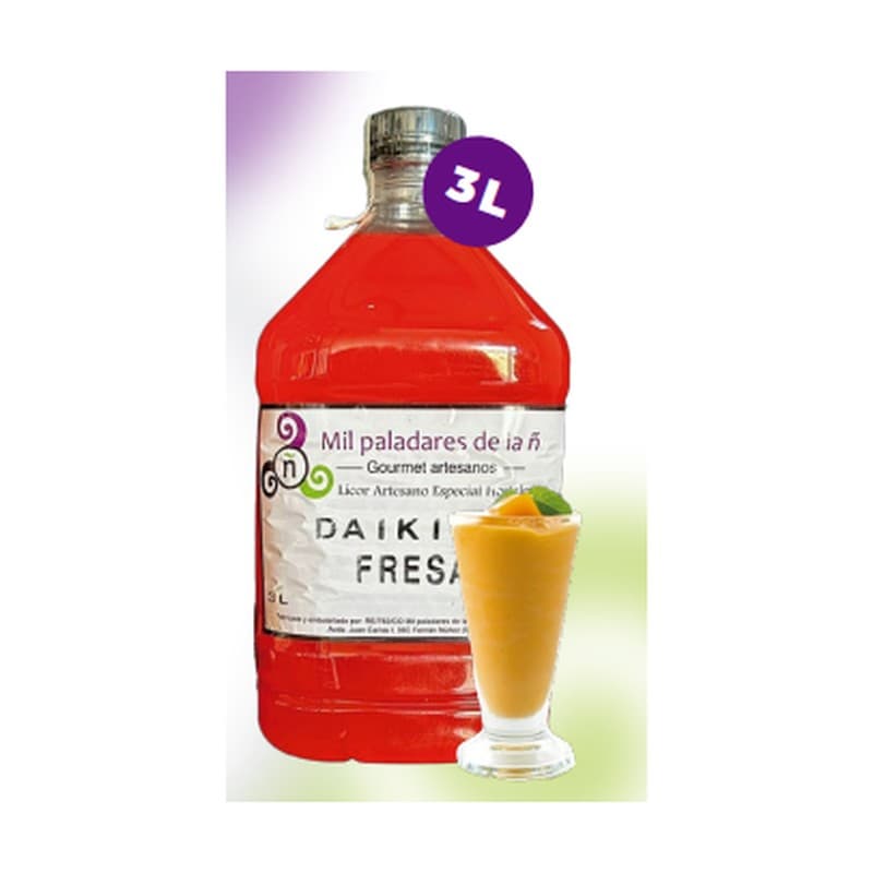 Daiquiri de fresa Ñ 11,5 % vol., 3 L