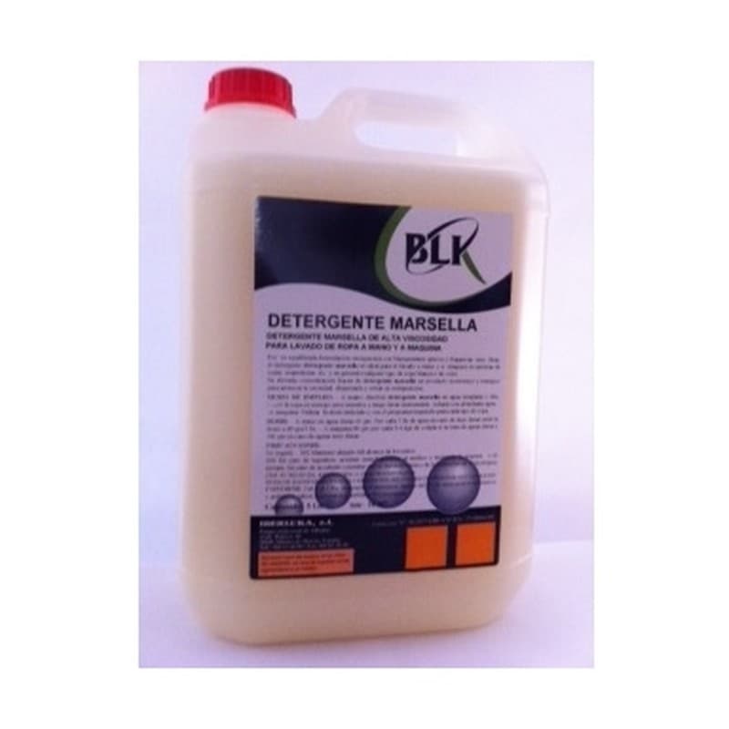 Detergente líquido para ropa Marsella, garrafa de 5 L