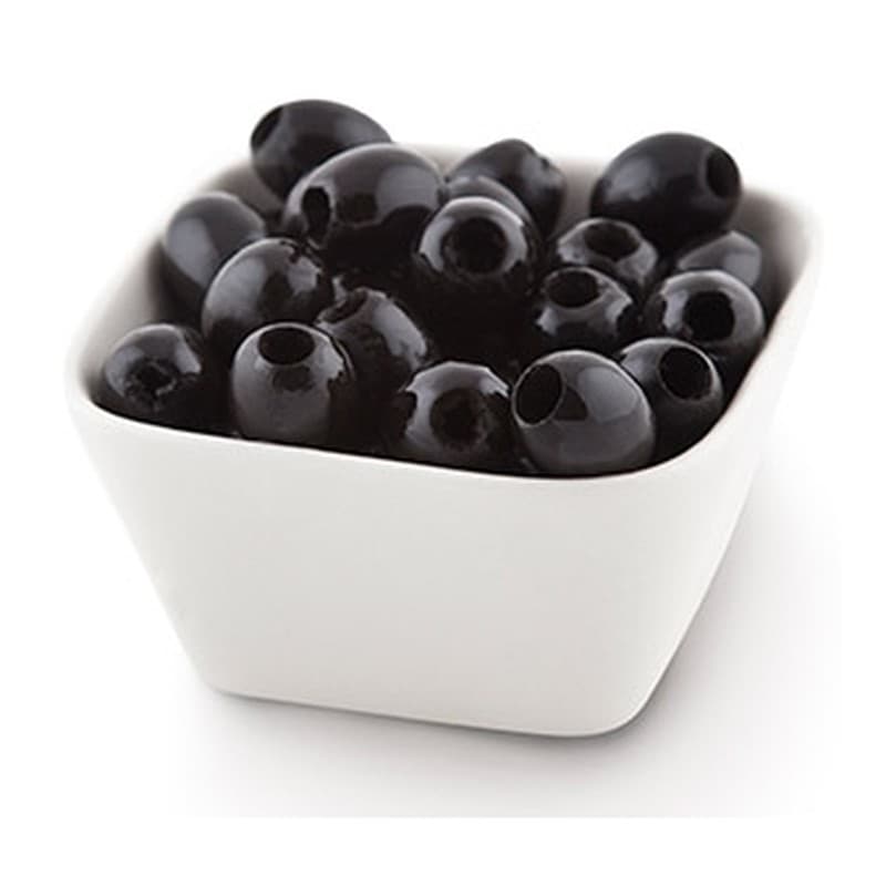Aceituna negra deshuesada 280/320, lata de 2,5 kg