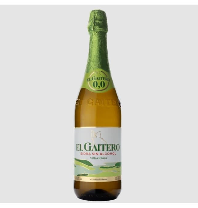 Sidra El Gaitero sin alcohol 750 ml
