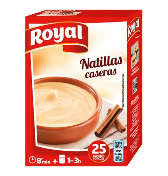 Natillas caseras Royal, sobres de 100 g