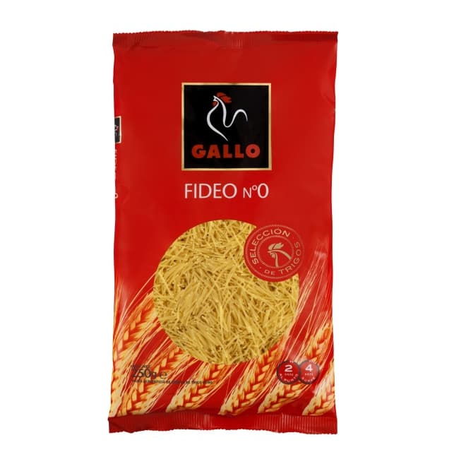 Fideos n.º 0 Gallo 250 g