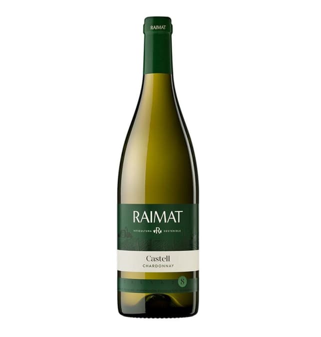 Vino blanco Raimat Castell Chardonnay ecológico 750 ml