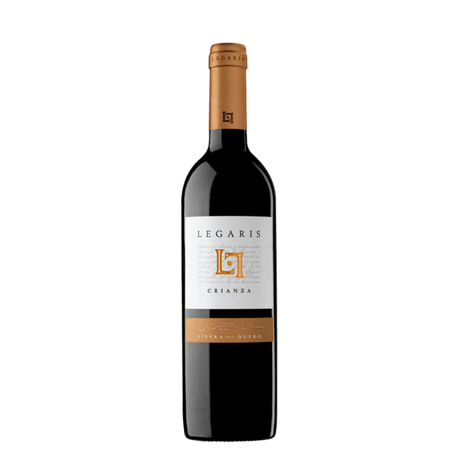 Vino tinto Legaris crianza D.O. Ribera del Duero 750 ml