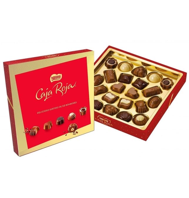 Bombones caja roja Nestlé, 200 g
