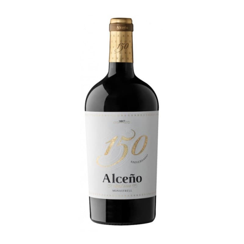 Vino tinto Alceño 150 aniversario Monastrell D.O. Jumilla 750 ml