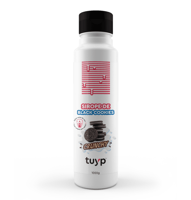 Sirope Black Cookies (galleta Oreo) Tuyp, 1 kg