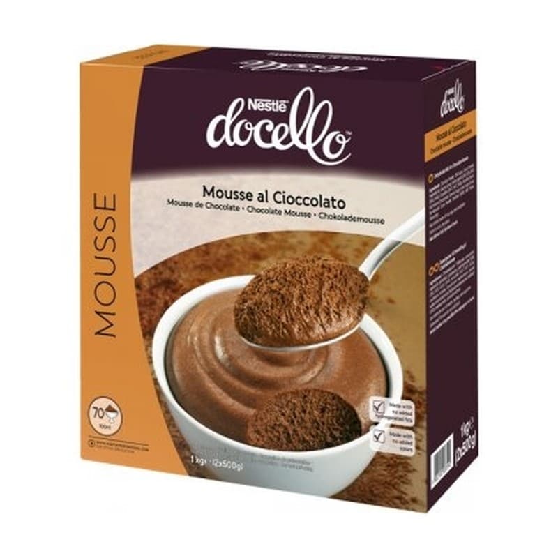 Mousse de chocolate Nestlé 2 x 500 g