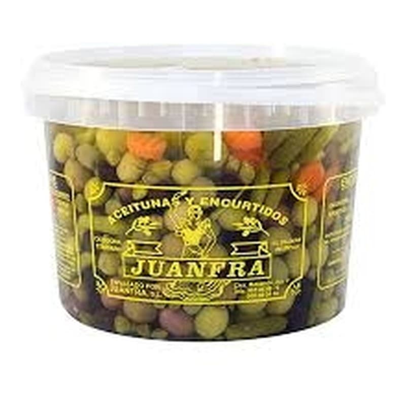 Cocktail surtido mediterráneo Juanfra, cubo de 2,5 kg