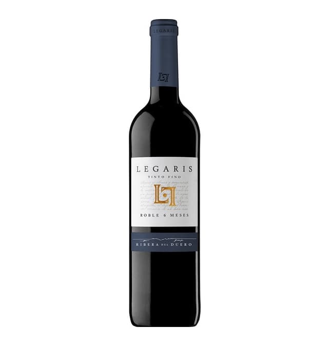 Vino tinto Legaris Tempo roble 6 meses D.O. Ribera del Duero 750 ml