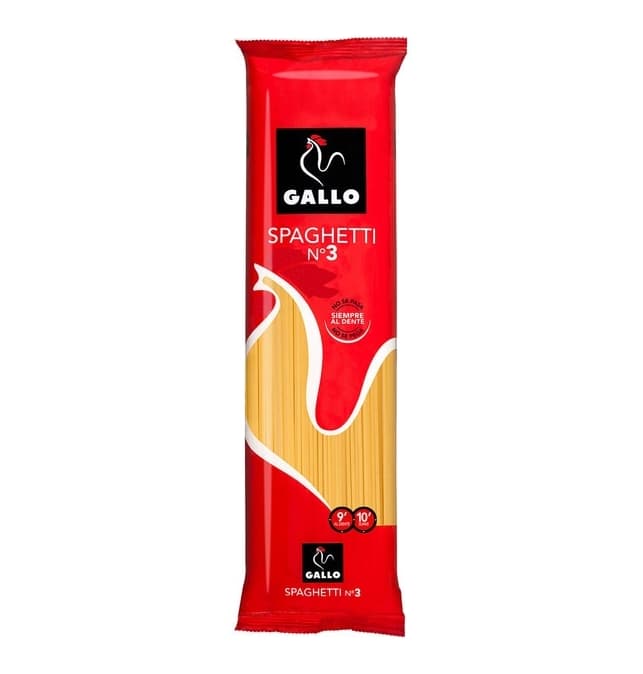 Espagueti n.º 3 Gallo 450 g