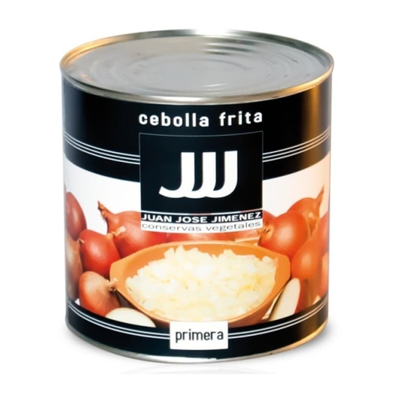 Cebolla frita, lata de 3 kg JJJ
