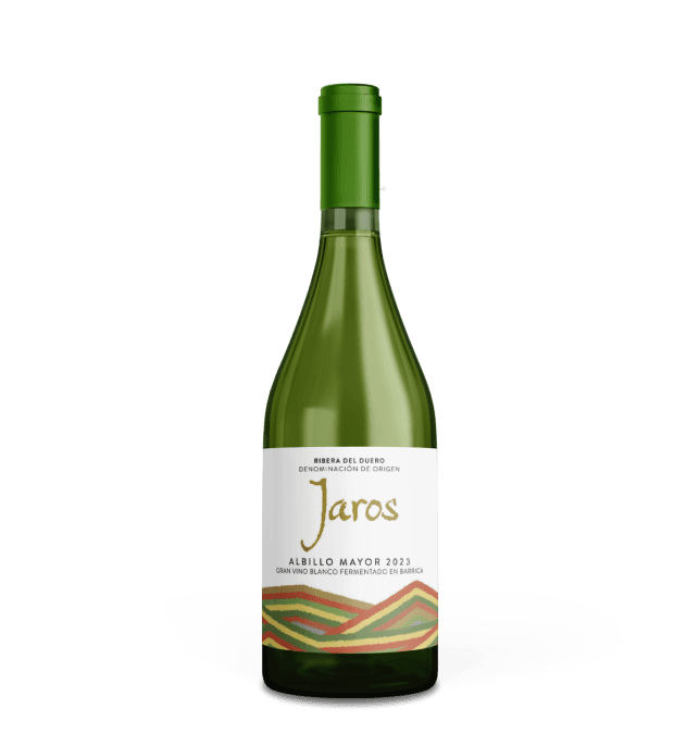 Vino blanco Jaros Albillo Mayor fermentado en barrica de guarda 750 ml