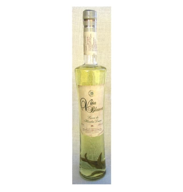 Aguardiente de hierba luisa etiqueta negra Viña Blanca 500 ml