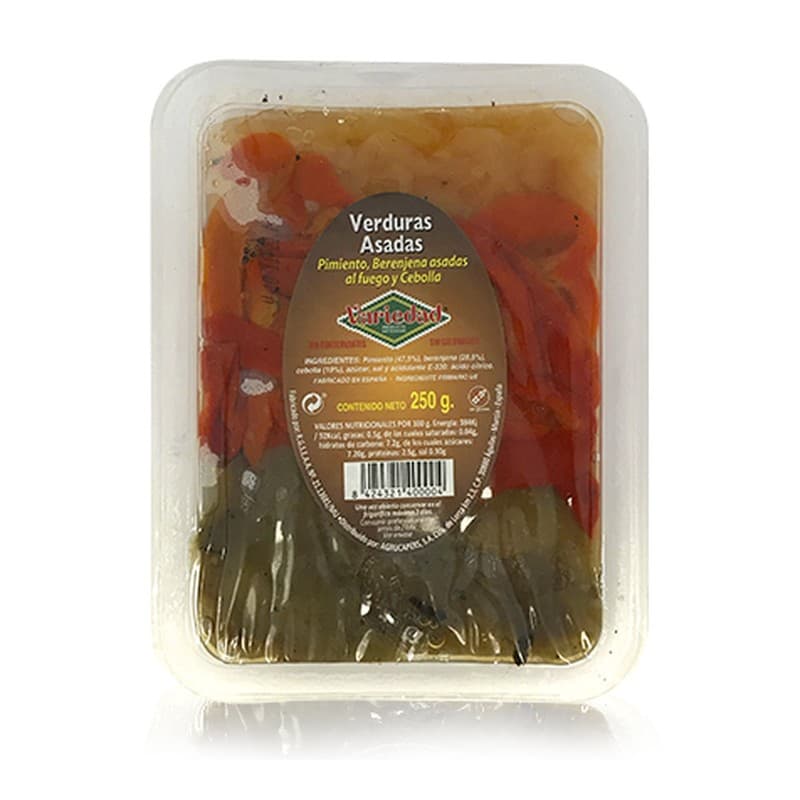 Escalivada Variedad, bandeja de 250 g