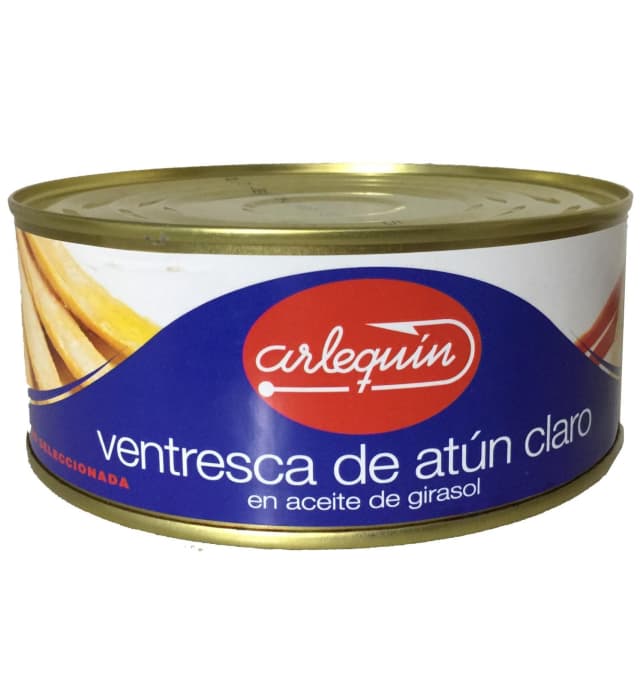 Ventresca de atún en aceite de girasol lata 900 g Arlequín