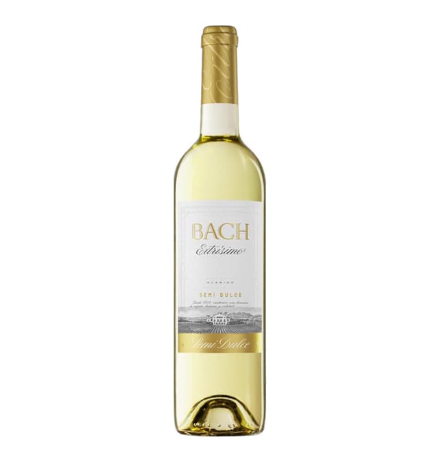Vino blanco semidulce Bach Extrísimo 750 ml
