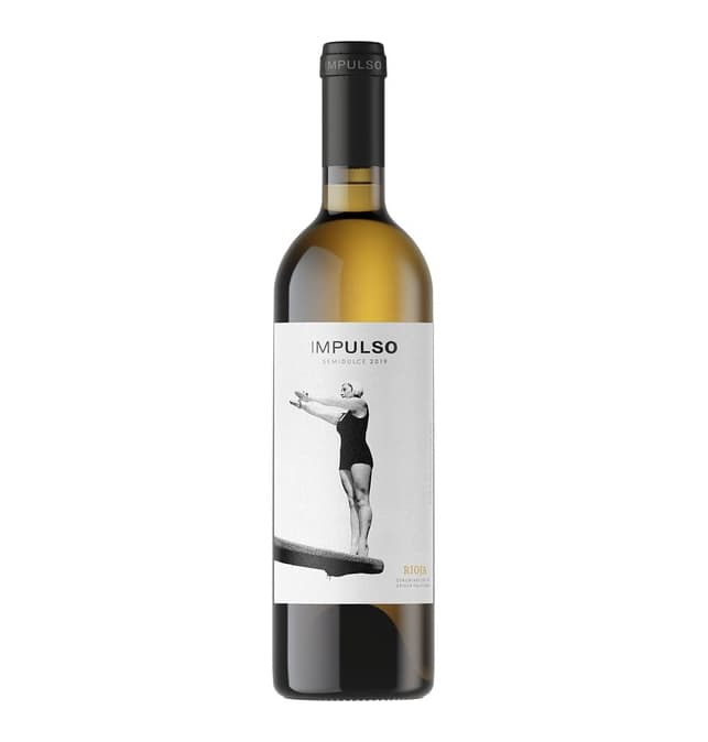Vino blanco semidulce Impulso D.O. Rioja 750 ml