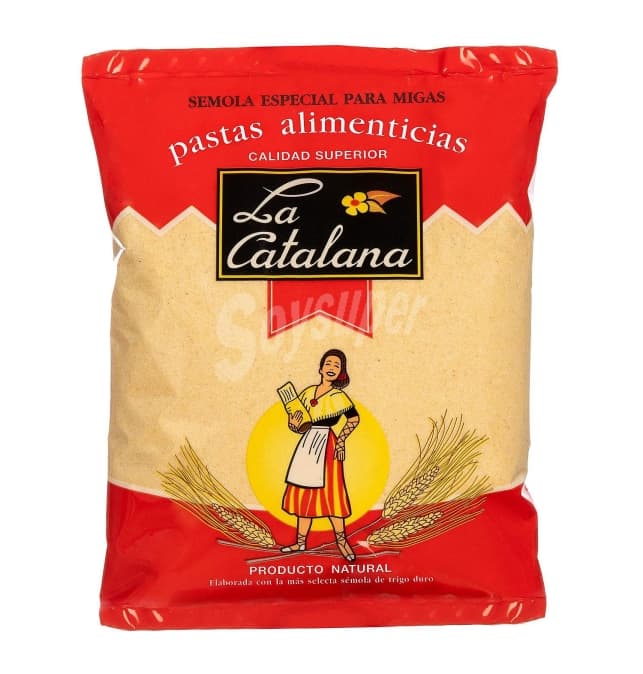 Sémola de trigo especial migas La Catalana 500 g