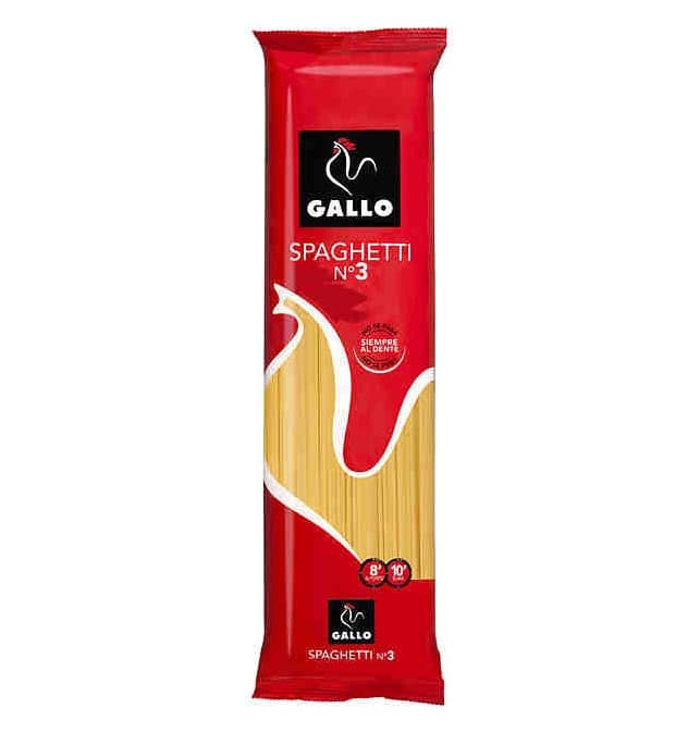 Espagueti n.º 3 Gallo 500 g