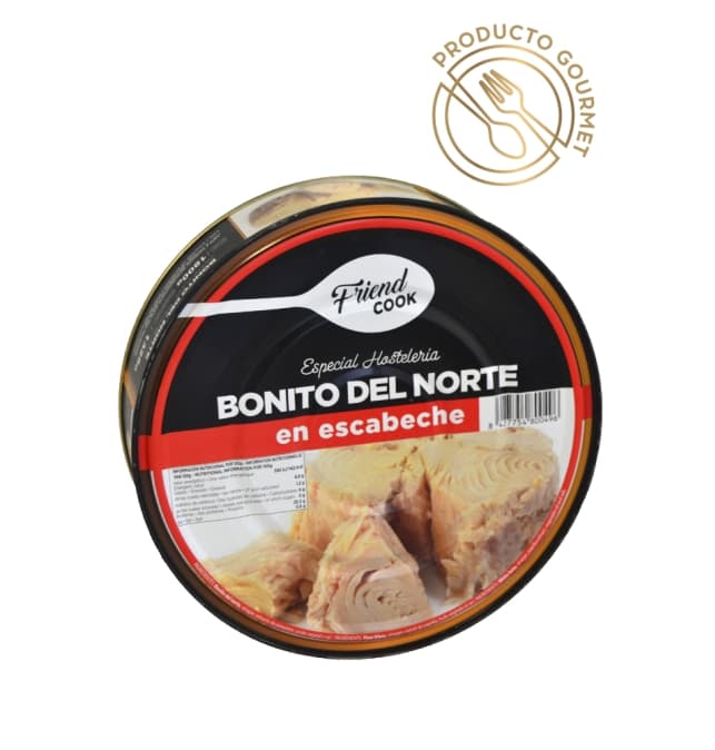 Bonito del norte en escabeche lata RO-1800 Friendcook